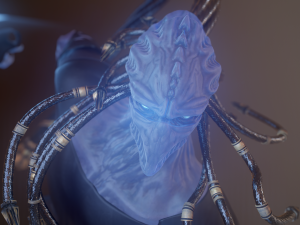 zealot and protoss platform 3D-Modell