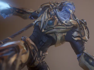zealot and protoss platform 3D Model