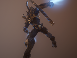 zealot and protoss platform 3D-Modell