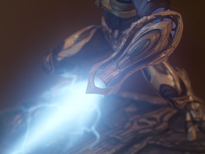 zealot and protoss platform 3D-Modell