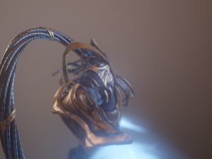 zealot and protoss platform 3D-Modell
