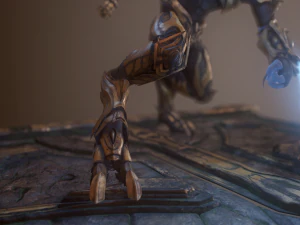 zealot and protoss platform 3D Model