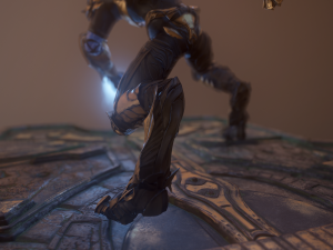 zealot and protoss platform 3D-Modell