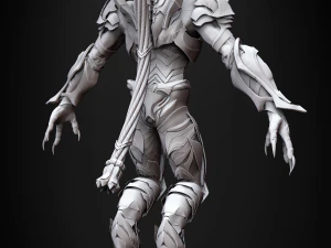 zealot and protoss platform 3D Model