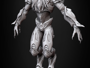 zealot and protoss platform 3D-Modell