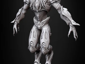 zealot and protoss platform 3D Model
