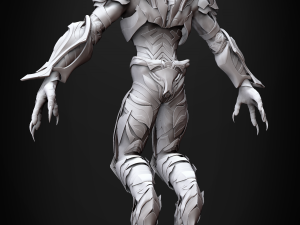 zealot and protoss platform 3D-Modell