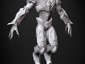 zealot and protoss platform 3D-Modell