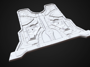 zealot and protoss platform 3D-Modell