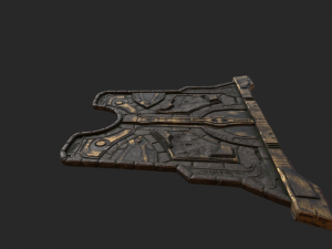 zealot and protoss platform 3D-Modell