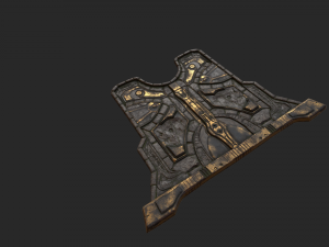 zealot and protoss platform 3D-Modell