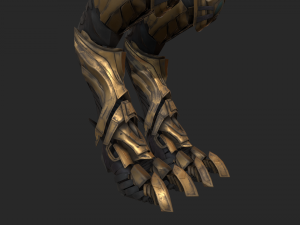 zealot and protoss platform 3D-Modell