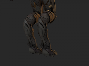 zealot and protoss platform 3D-Modell