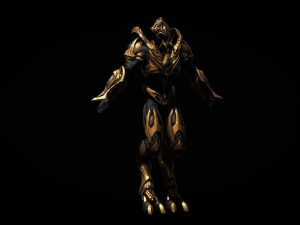 zealot and protoss platform 3D-Modell