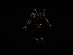 zealot and protoss platform 3D-Modell