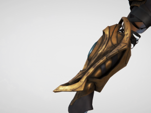 zealot and protoss platform 3D-Modell