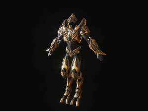 zealot and protoss platform 3D-Modell