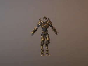 zealot and protoss platform 3D Model