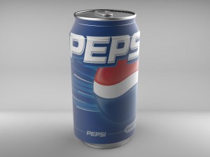 soda cans collection coca cola pepsi sprite etc 3D Модель