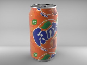 soda cans collection coca cola pepsi sprite etc 3D Модель