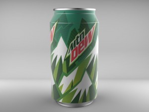 soda cans collection coca cola pepsi sprite etc 3D Модель