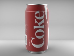 soda cans collection coca cola pepsi sprite etc 3D Модель
