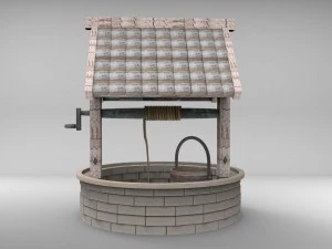 water well 3D Model