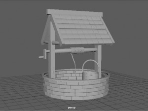 water well 3D Модель