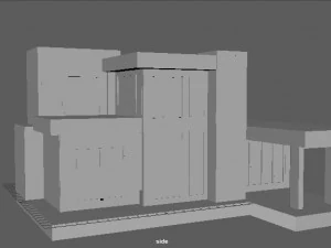 modern house 3D Model