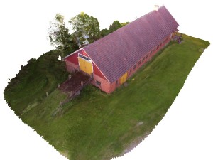 a long barn photoscanned Modèle 3D