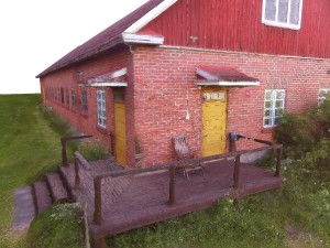 a long barn photoscanned 3D Model