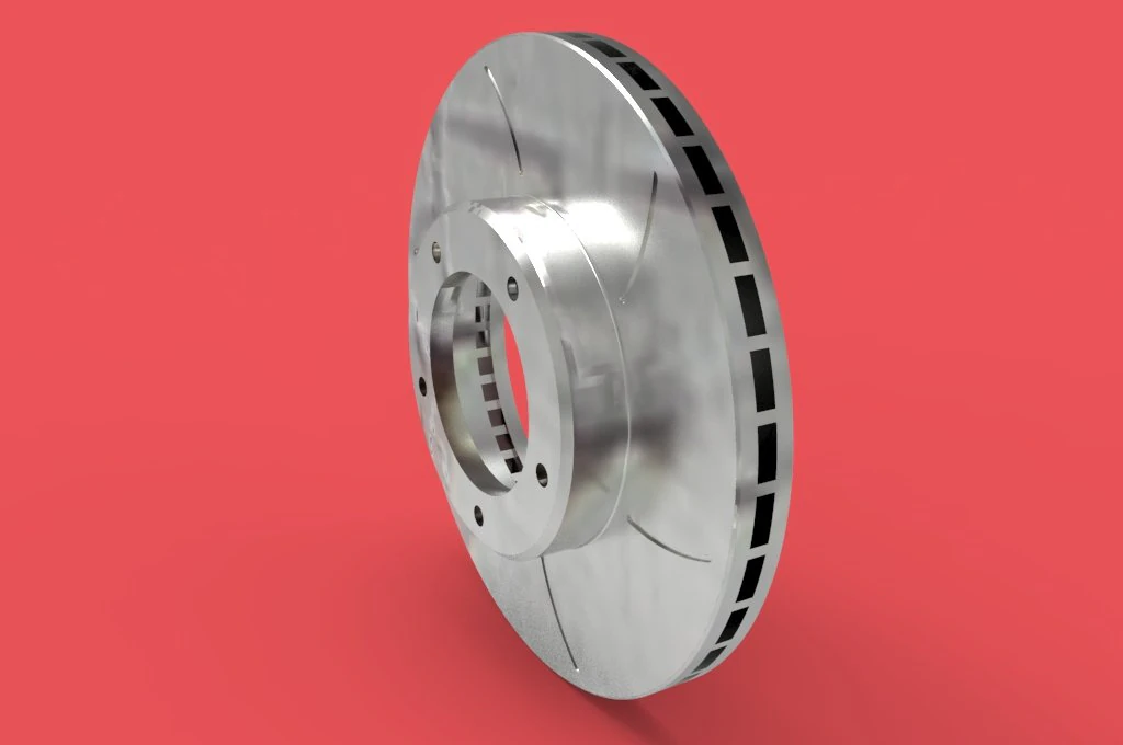 Disc brake 3D Model .c4d .max .obj .3ds .fbx .stl .blend 
