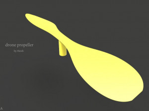 Drone propeller 3D Model