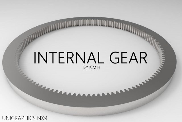 Internal gear 3Dモデル .c4d .max .obj .3ds .fbx .stl .blend 