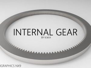 Internal gear 3D Model