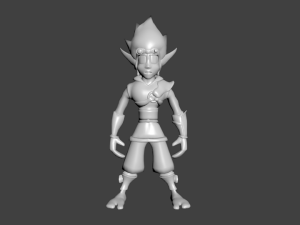 jak from the precursor legacy Model 3D