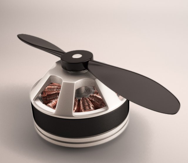 drone motor Model 3D .c4d .max .obj .3ds .fbx .stl .blend 
