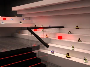 shop shoes 3D Model