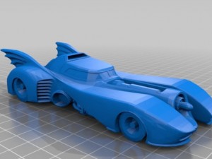 batmobile 3D Print Model