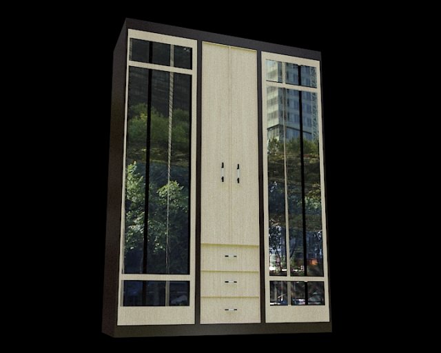 shkaf 3D Модель .c4d .max .obj .3ds .fbx .stl .blend 