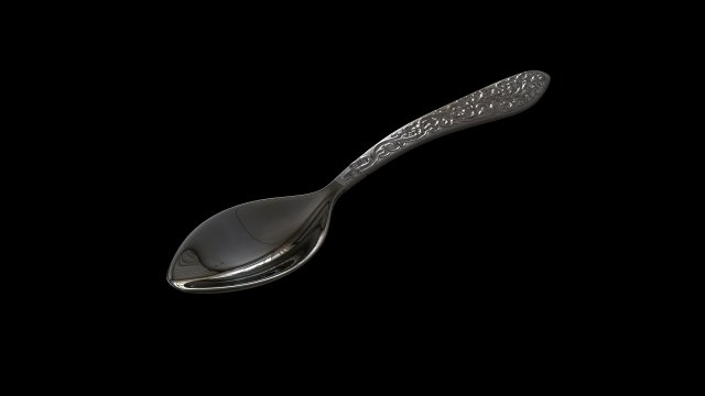 teaspoon Modelo 3D .c4d .max .obj .3ds .fbx .stl .blend 