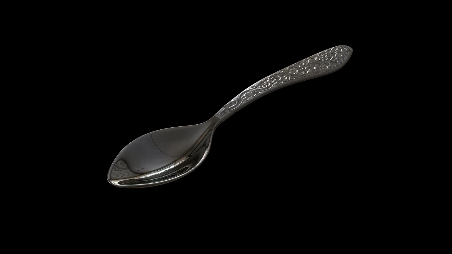 teaspoon 3D Model .c4d .max .obj .3ds .fbx .stl .blend 
