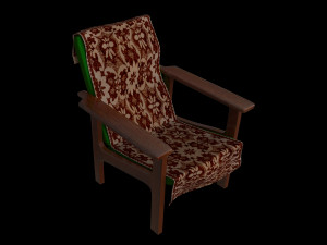 armchair 3Dモデル