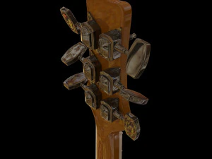 Guitar Martinez 3D Model