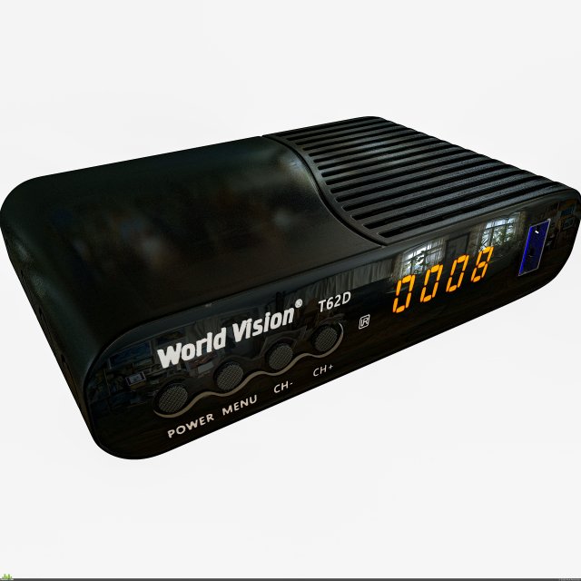 TV 3D Model .c4d .max .obj .3ds .fbx .stl .blend