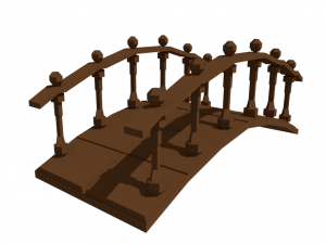 park low poly assets six-pack 3D 모델