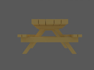 park low poly assets six-pack 3D 모델