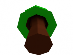 park low poly assets six-pack 3D 모델