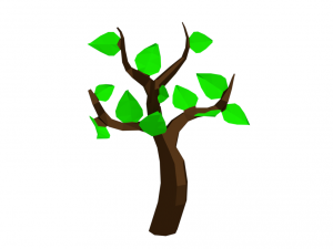 park low poly assets six-pack 3D 모델