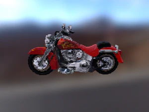 voxel harley Modelo 3D